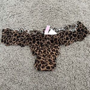 Victorias Secret PINK leopard thong